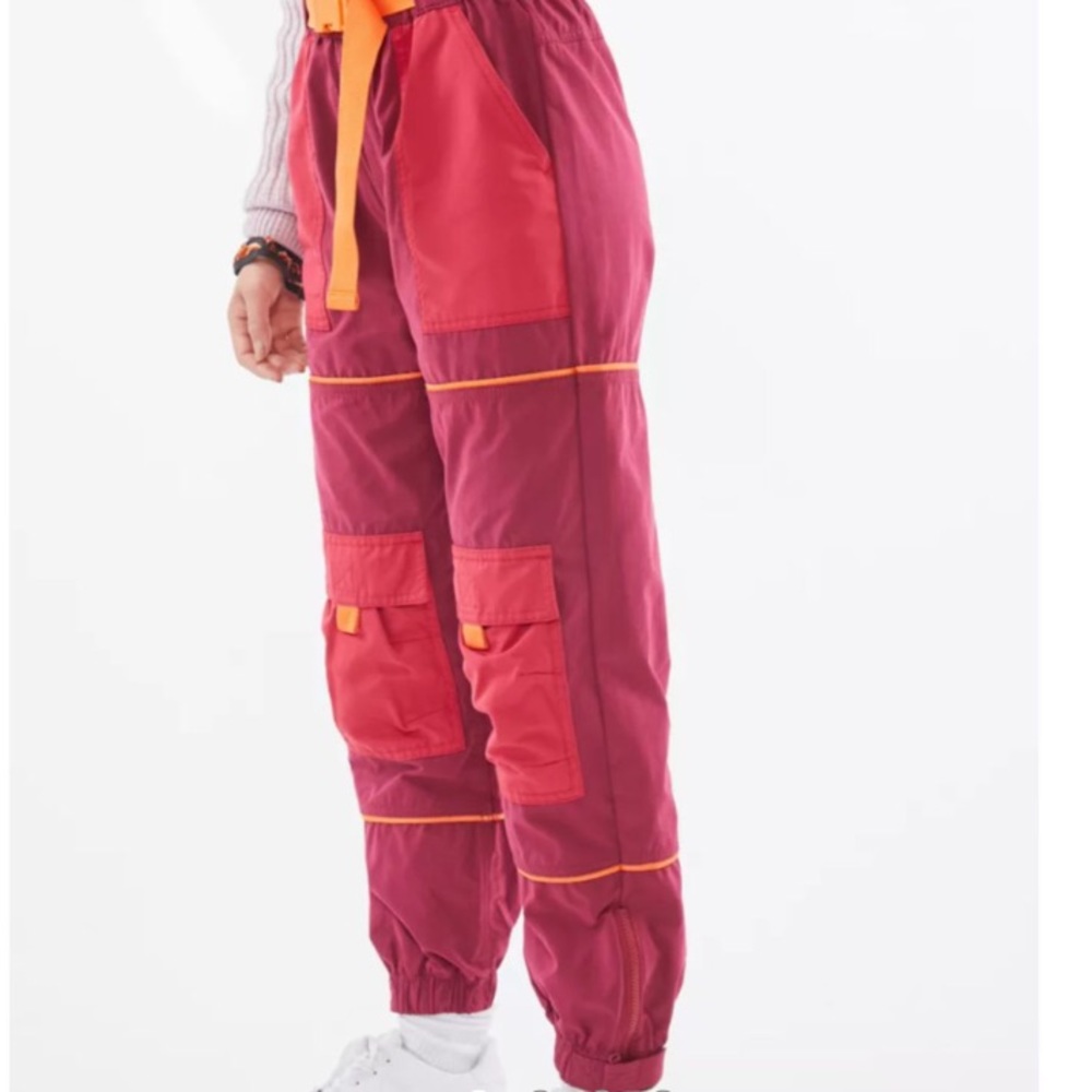 Urban Outfitters Neil Colorblock Belted Snow Pant